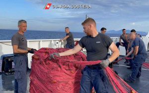 Guardia costiera - Operazione No driftnets