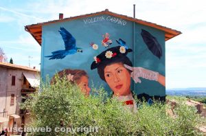 Viterbo - Sant'Angelo il paese delle fiabe - Il lavoro di Violetta Carpino