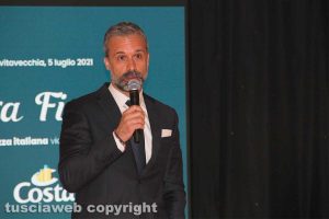Il direttore generale di Costa crociere Mario Zanetti