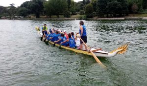 Sport - Canottaggio - La squadra master dell'Etruria Dragon