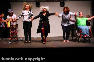 Nepi - Rocca dei Borgia - Lo spettacolo teatrale "A un metro da te... priciso, priciso"