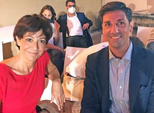 Maria Cristina Rosa e Felice Casini