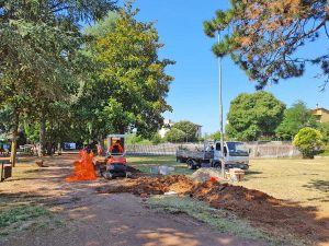 Bassano Romano - Lavori Illuminazione al parco pubblico
