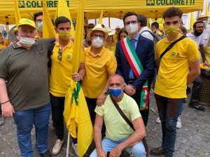 Roma - Il comune di Civita Castellana alla manifestazione di Coldiretti