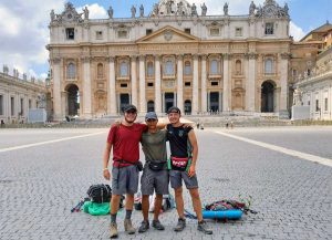 Tommaso Saladino Medici, Ravi Fabrini e Manuel Mazzarini