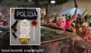 Ragazzo spara un colpo di pistola tra la gente - La scacciacani e il passamontagna sequestrati dalla polizia