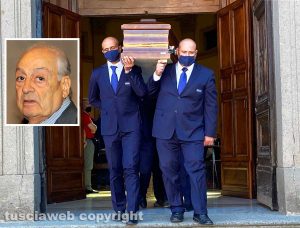 Viterbo - I funerali di Aldo Perugi