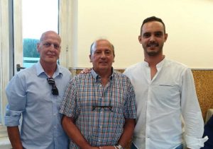 Viterbo - Associazione italiana arbitri, Luigi Gasbarri, Mirko Benedetti e Massimiliano Starnini