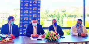 Luca Decarlo, Roberto Bedini, Massimo Giampieri e Pietro Narduzzi