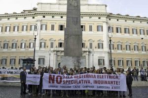 Protesta contro la geotermia