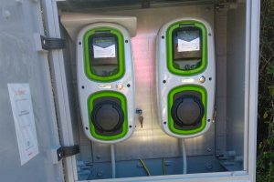 La nuova stazione di ricarica per le auto elettriche