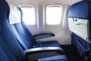 I sedili di un aereo