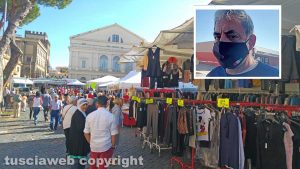 Viterbo - Fiera di santa Rosa 2017, nel riquadro Vincenzo Cardenia