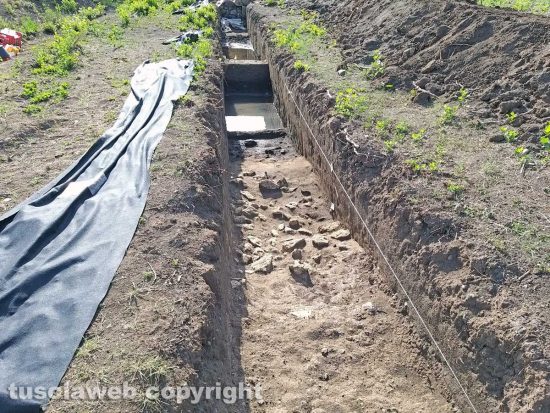 Montefiascone - Gli scavi archeologici nel santuario etrusco di Piana del Lago