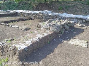 Montefiascone - Gli scavi archeologici nel santuario etrusco di Piana del Lago