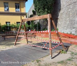 Viterbo - Il giardino della Fraternità Chiara Lubich