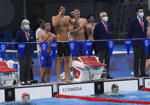 Tokyo - Olimpiadi - Nuoto - Bronzo all'Italia