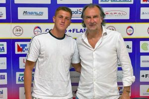 Sport - Calcio - Flaminia - Rambaudi con uno degli ultimi arrivi