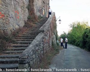 Viterbo - Vandali in azione all'ex ospedale vecchio