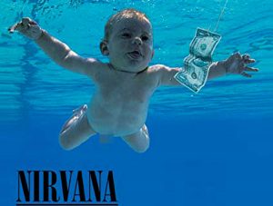 Spencer Elden sulla copertina di Nevermind