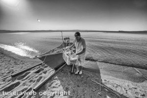 Lago di Bolsena - Gigi il pescatore - Foto Maurizio Di Giovancarlo