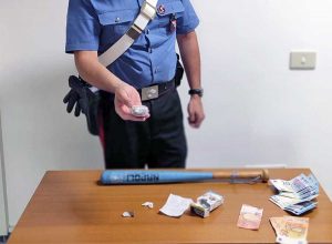 Rieti - 60enne arrestato per droga - Il materiale sequestrato