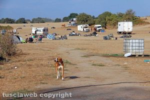 Valentano - Lo sgombero del rave party