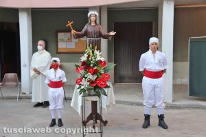 Viterbo - Celebrazione per la festa di Santa Rosa al quartiere Pilastro