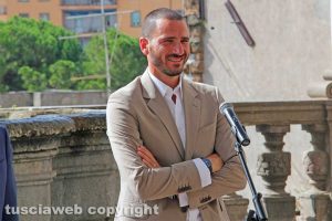 Sport - Calcio - Leonardo Bonucci a Viterbo
