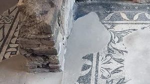 Villa San Giovanni in Tuscia - Mosaici pavimentali del Balneum romano