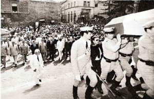 I funerali di Pietro Cuzzoli e Ippolito Cortellessa