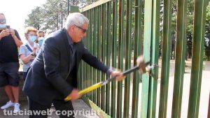 Viterbo - San Martino al Cimino - L'inaugurazione del parco Norma Cossetto
