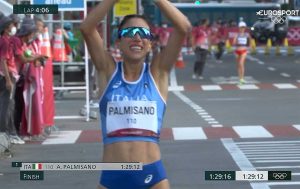 Tokyo - Olimpiadi - La vittoria di Antonella Palmisano