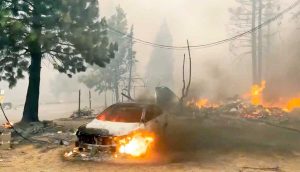 Il Dixie Fire, il maxi incendio in California