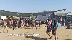 Valentano - Rave party sul lago di Mezzano