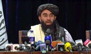 Kabul - Il portavoce dei talebani Zabihullah Mujahid