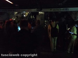 Roma - Black out alla stazione Termini