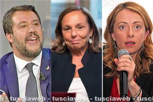 Salvini, Lamorgese e Meloni