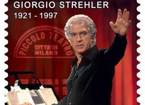 Il francobollo dedicato a Giorgio Strehler