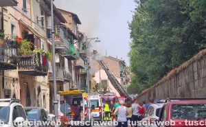 Vignanello - Esplosione in una palazzina