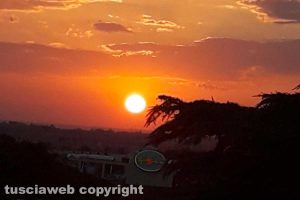 Un tramonto