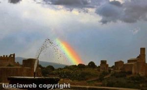 Arcobaleno a Tuscania