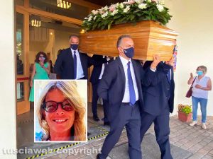 Viterbo - Sacra Famiglia - I funerali di Nicoletta Porretti