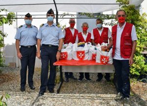 Orte - La colletta alimentare presso il centro cogistico dell’aeronautica militare di Orte