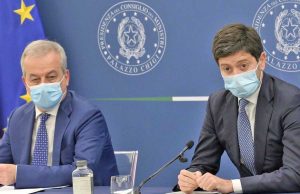Franco Locatelli e Roberto Speranza