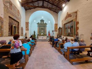 La chiesa Santa Maria delle Grazie a Chia