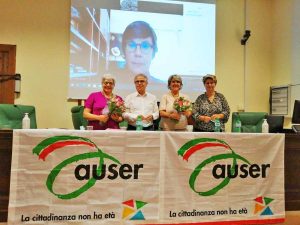 Rita Squarcetti nuova presiente Auser Tuscia