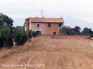 Castel Sant'Elia - Il casale dove è avvenuto il femminicidio-suicidio