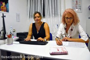 Viterbo - Marta Nori e Carla Centioni del centro Penelope