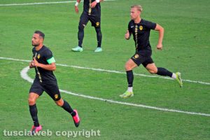 Sport - Calcio - Viterbese - Dario D'Ambrosio e Junior Van Der Velden